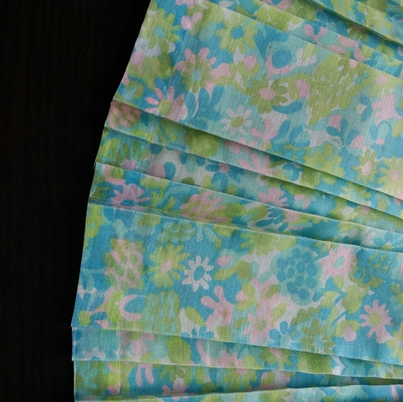 Vintage Pastel Floral Dress - Picture 5 of 11